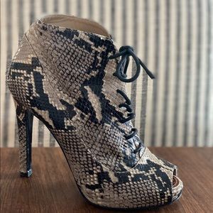 Proenza Schouler Snakeskin bootie